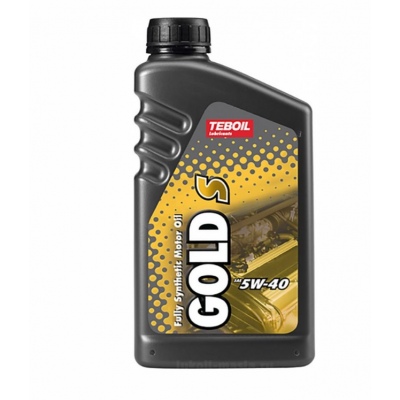 Масло моторное TEBOIL GOLD S, синтетическое, SAE 5W-40, API SN/CF, 1 литр